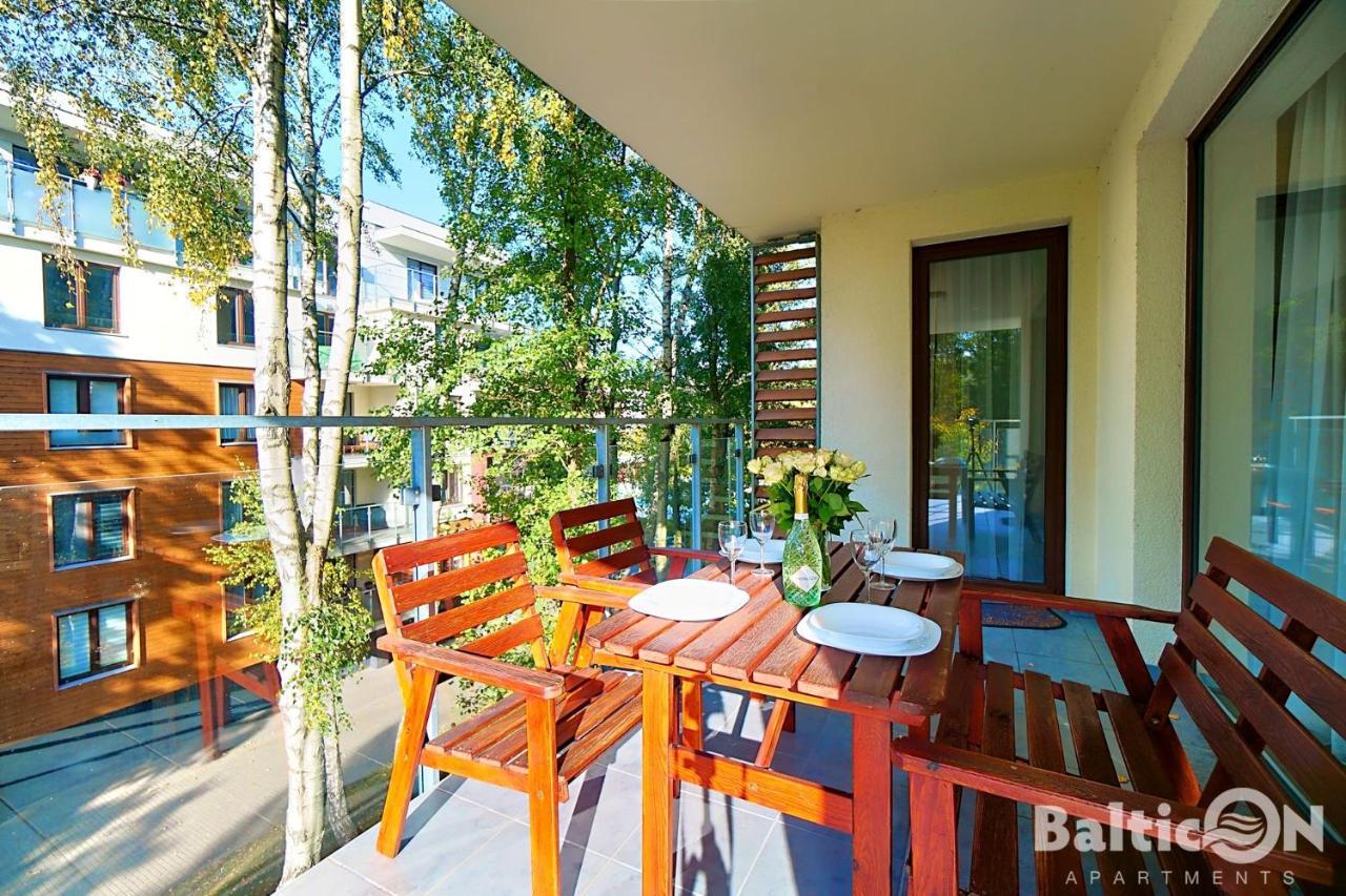 קולובז'ג Apartamenty Balticon Polanki - Sauna, Fitness Inclusive - Basen Latem, Pool Im Sommer מראה חיצוני תמונה