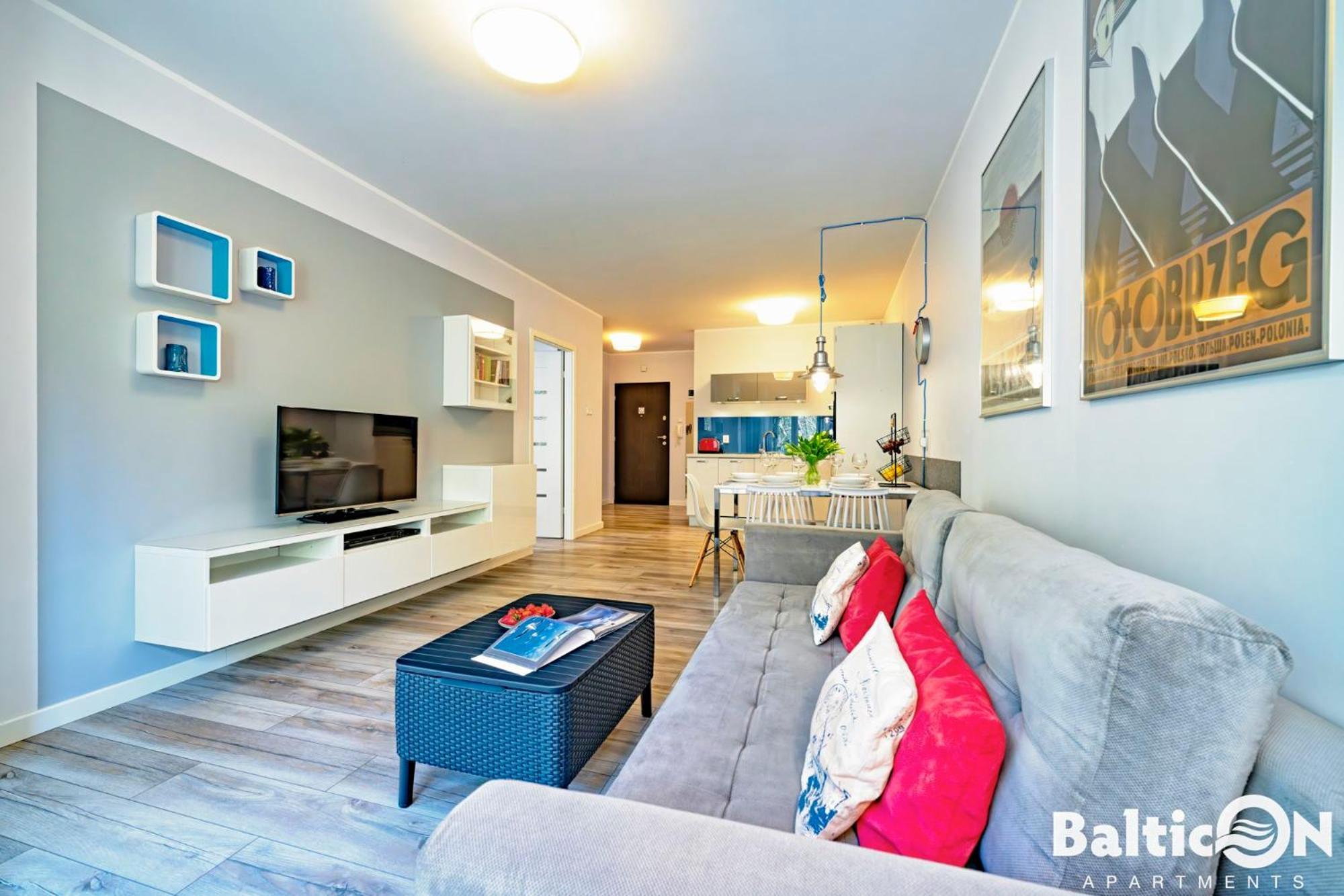 קולובז'ג Apartamenty Balticon Polanki - Sauna, Fitness Inclusive - Basen Latem, Pool Im Sommer מראה חיצוני תמונה
