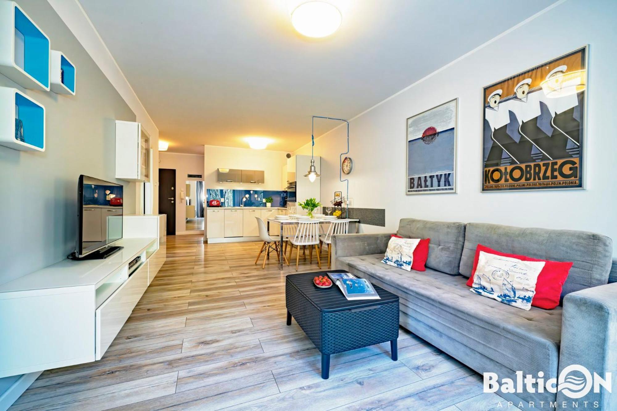 קולובז'ג Apartamenty Balticon Polanki - Sauna, Fitness Inclusive - Basen Latem, Pool Im Sommer מראה חיצוני תמונה