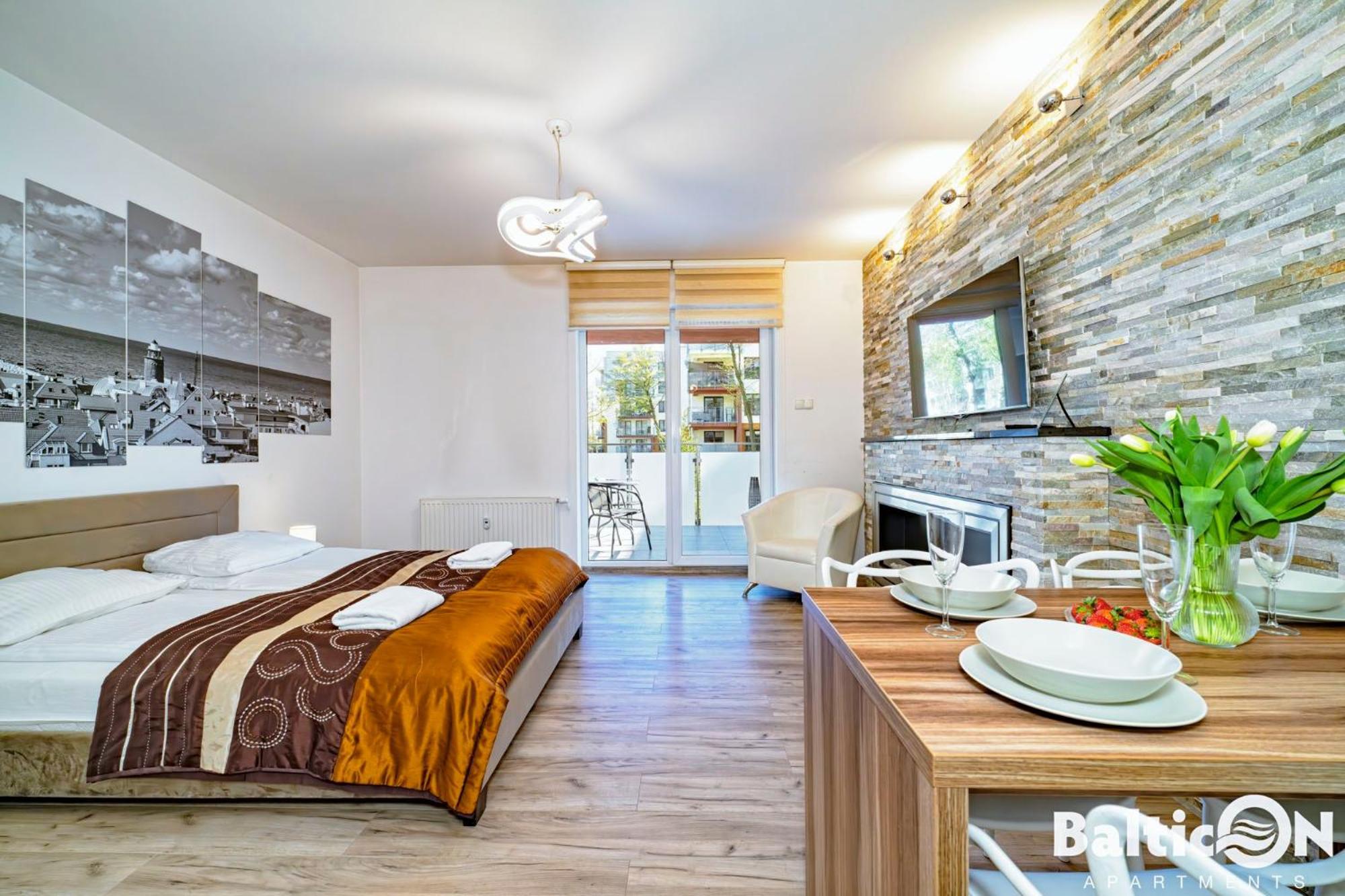 קולובז'ג Apartamenty Balticon Polanki - Sauna, Fitness Inclusive - Basen Latem, Pool Im Sommer מראה חיצוני תמונה