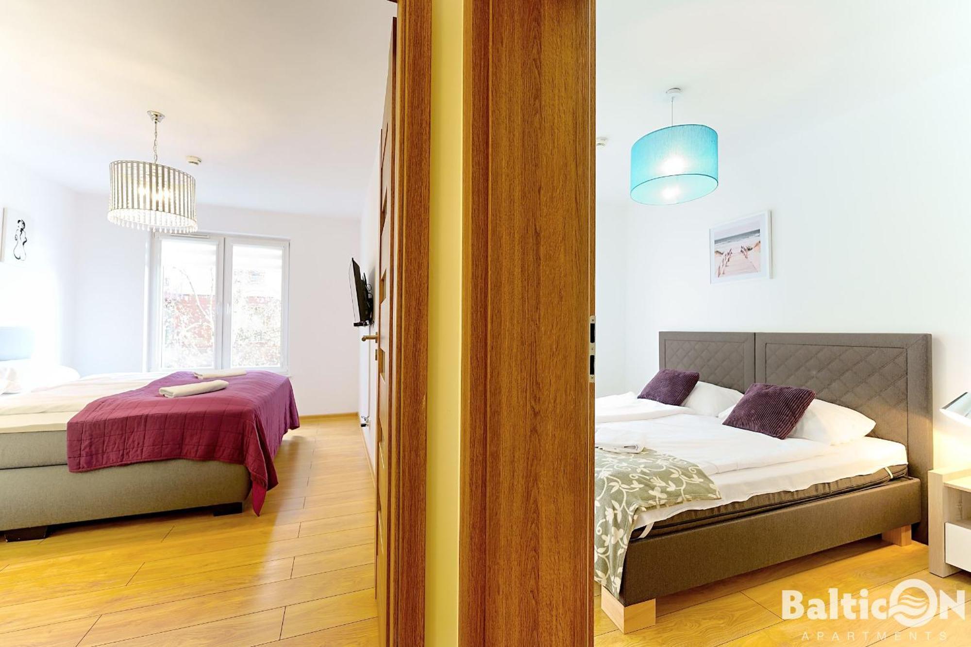 קולובז'ג Apartamenty Balticon Polanki - Sauna, Fitness Inclusive - Basen Latem, Pool Im Sommer חדר תמונה