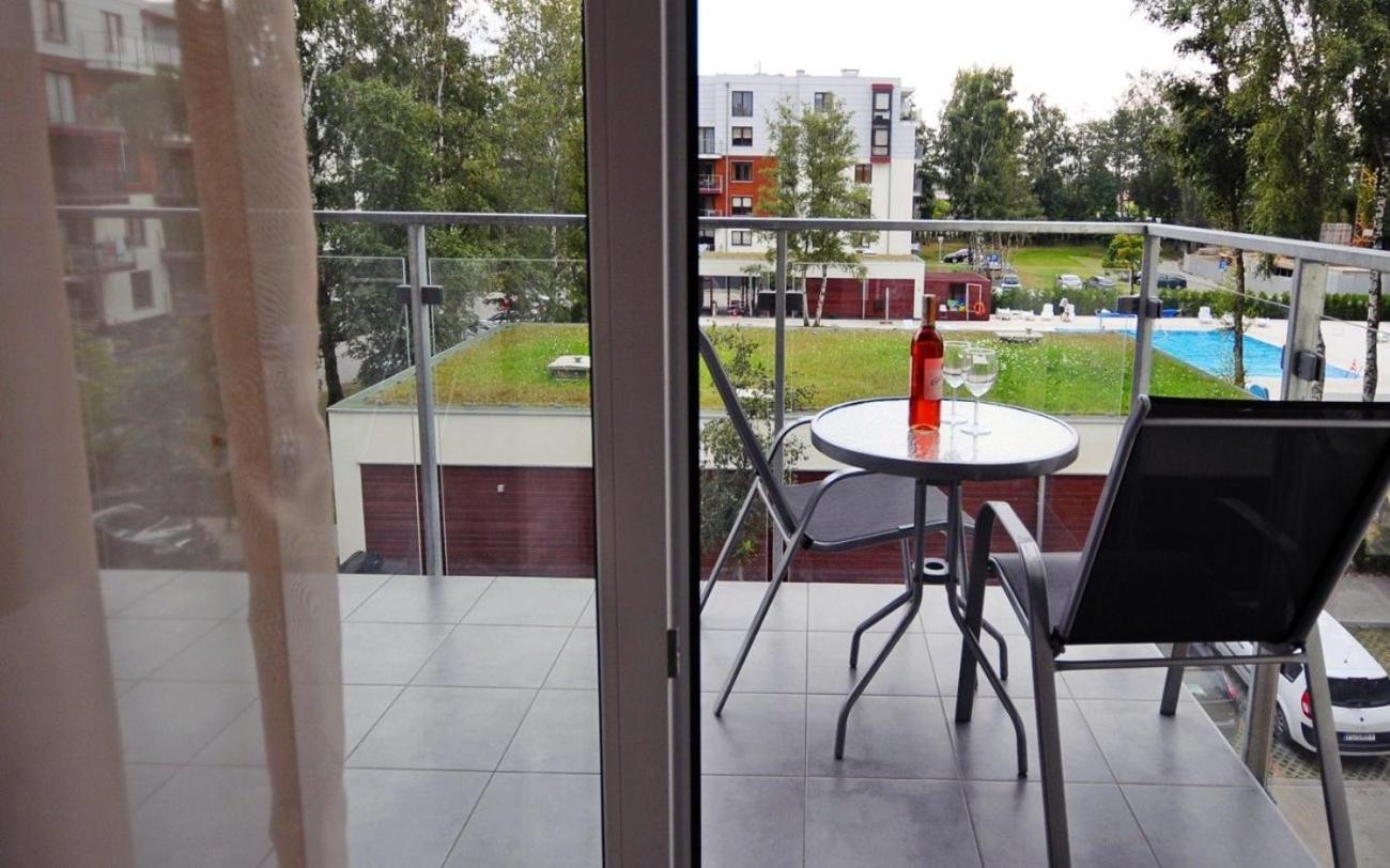 קולובז'ג Apartamenty Balticon Polanki - Sauna, Fitness Inclusive - Basen Latem, Pool Im Sommer חדר תמונה