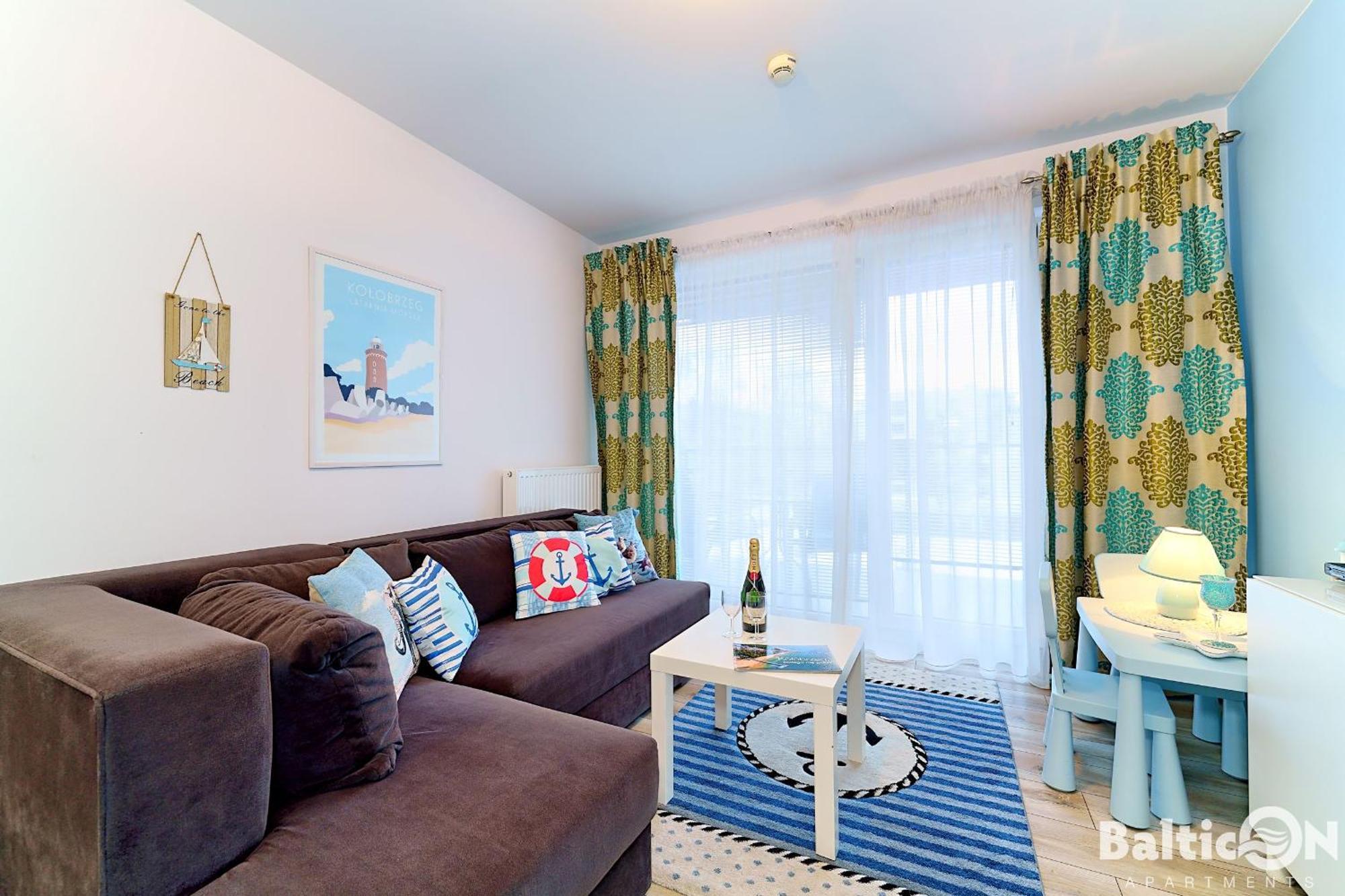 קולובז'ג Apartamenty Balticon Polanki - Sauna, Fitness Inclusive - Basen Latem, Pool Im Sommer חדר תמונה