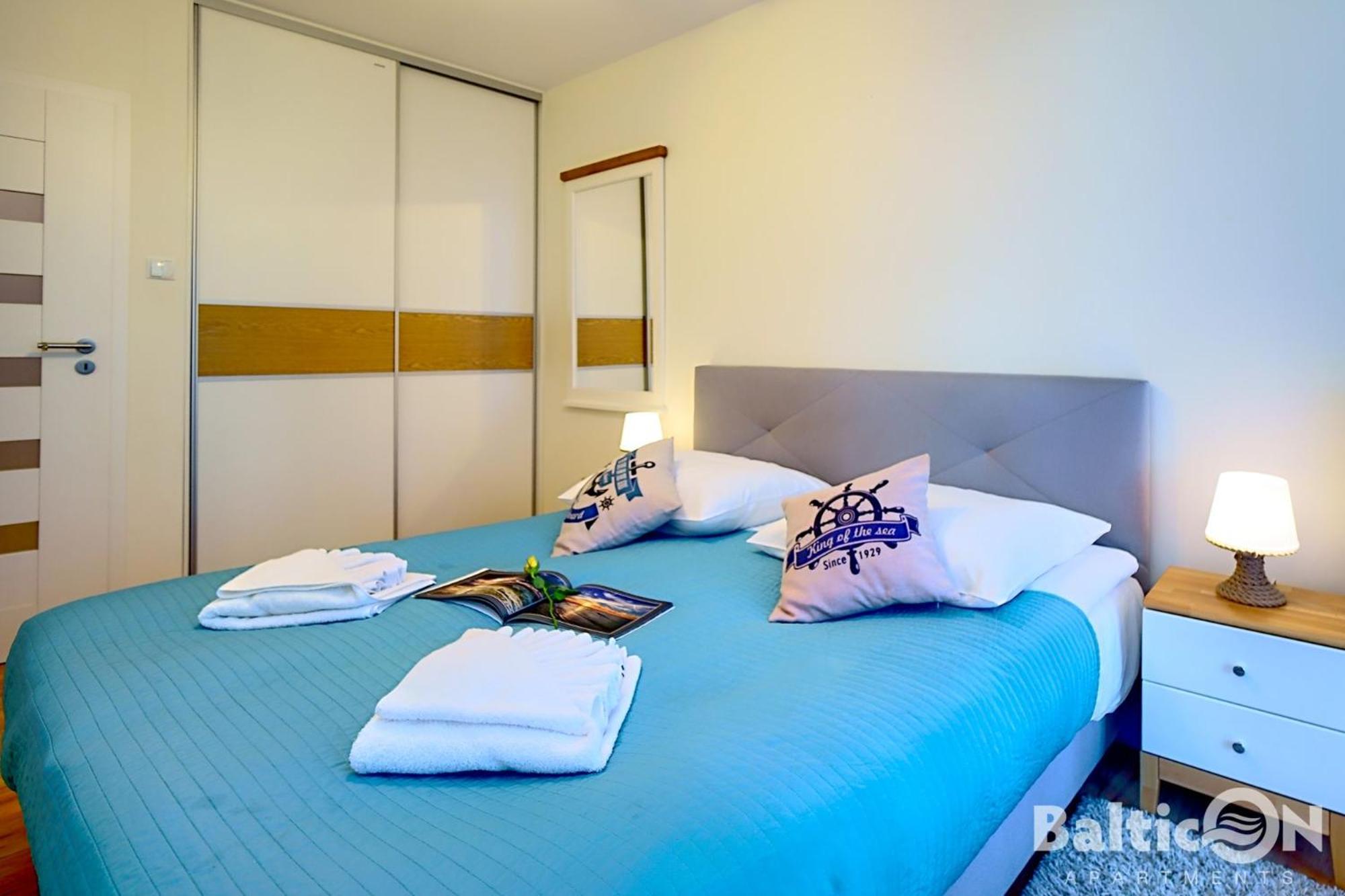 קולובז'ג Apartamenty Balticon Polanki - Sauna, Fitness Inclusive - Basen Latem, Pool Im Sommer חדר תמונה