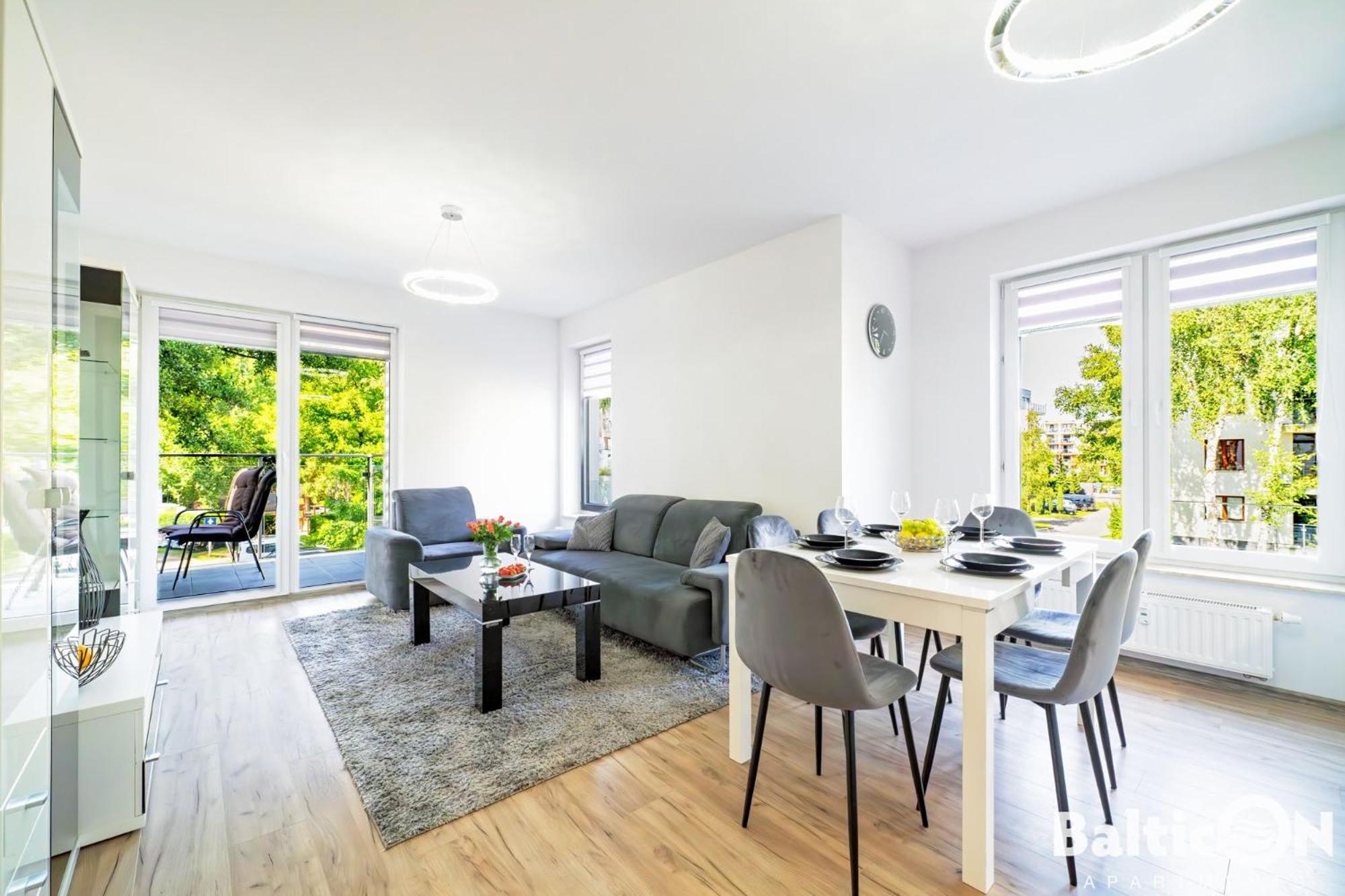 קולובז'ג Apartamenty Balticon Polanki - Sauna, Fitness Inclusive - Basen Latem, Pool Im Sommer מראה חיצוני תמונה