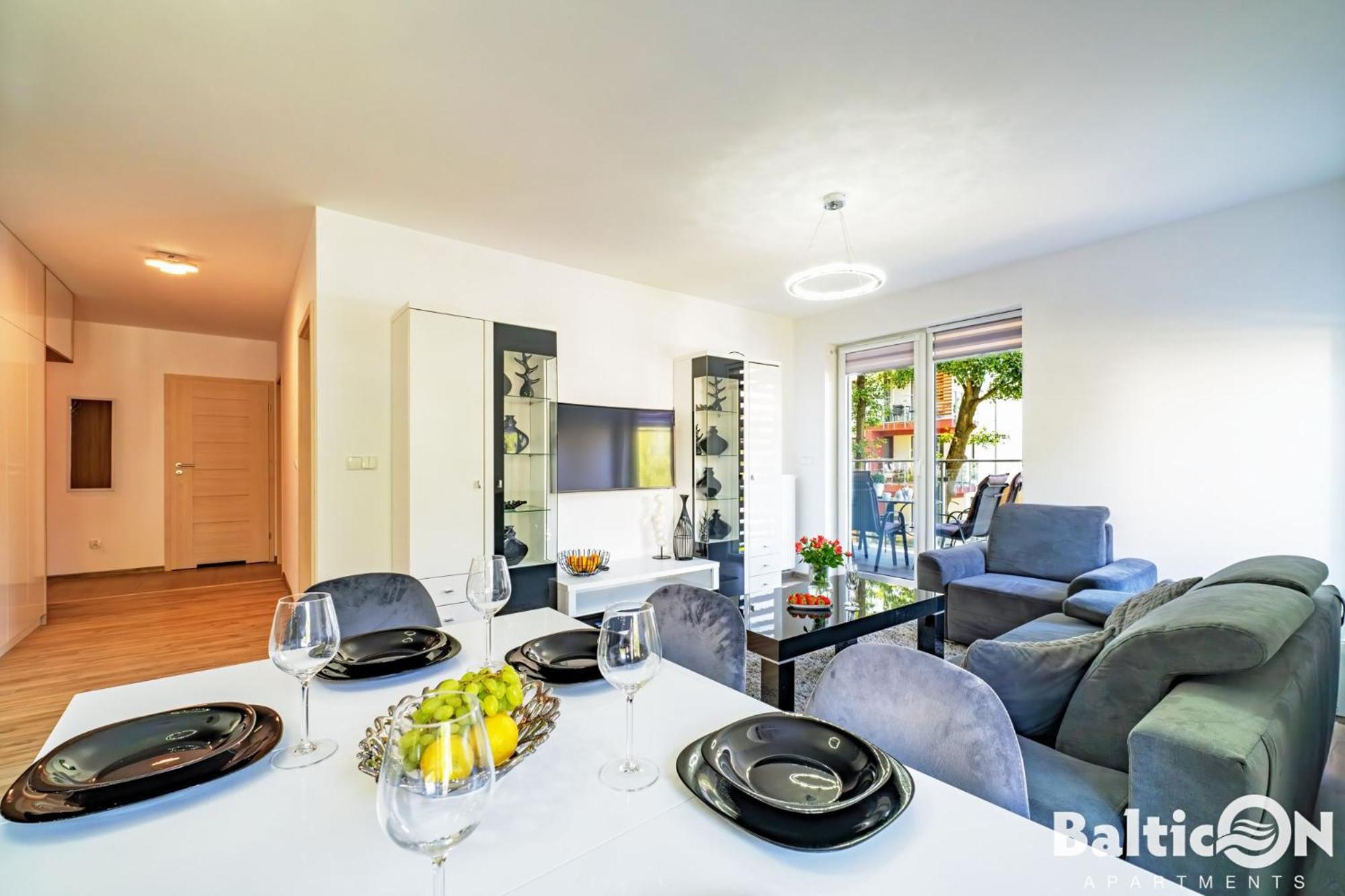 קולובז'ג Apartamenty Balticon Polanki - Sauna, Fitness Inclusive - Basen Latem, Pool Im Sommer מראה חיצוני תמונה